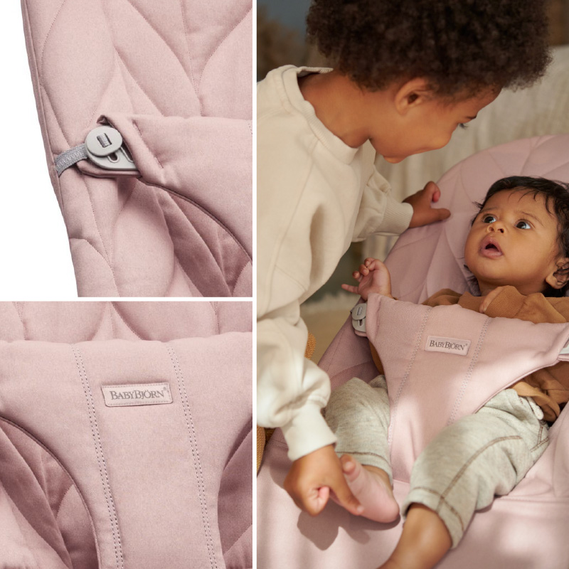 美品　ベビービョルン　バウンサー　ダスティピンク　箱あり BABYBJORN ベビービョルン バウンサー ブリス ダスティピンク