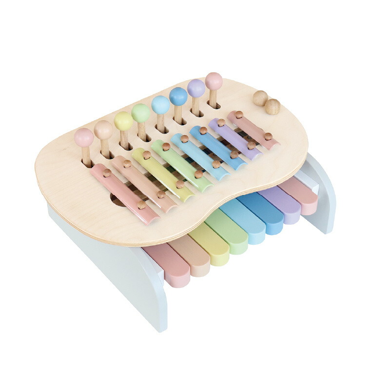 エドインター Sweet Melody Maker -スウィートメロディメーカー 楽器 鉄琴 ピアノ 知育玩具 誕生日 出産祝 ベビーカラー GENI ジェニ | エド・インター | 02