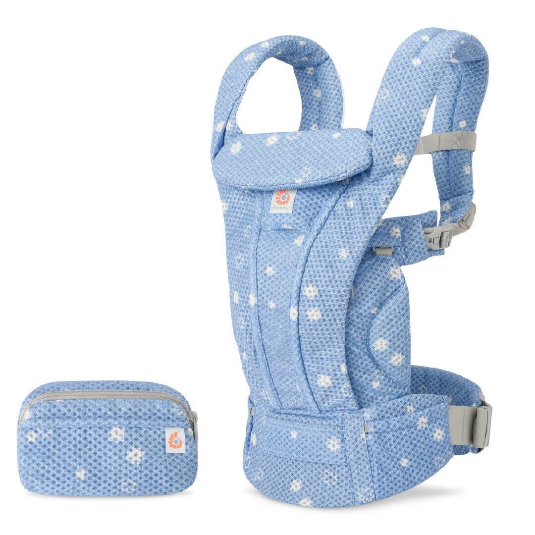 エルゴベビー オムニ デラックス ブルーデイジー｜エルゴ 抱っこひも