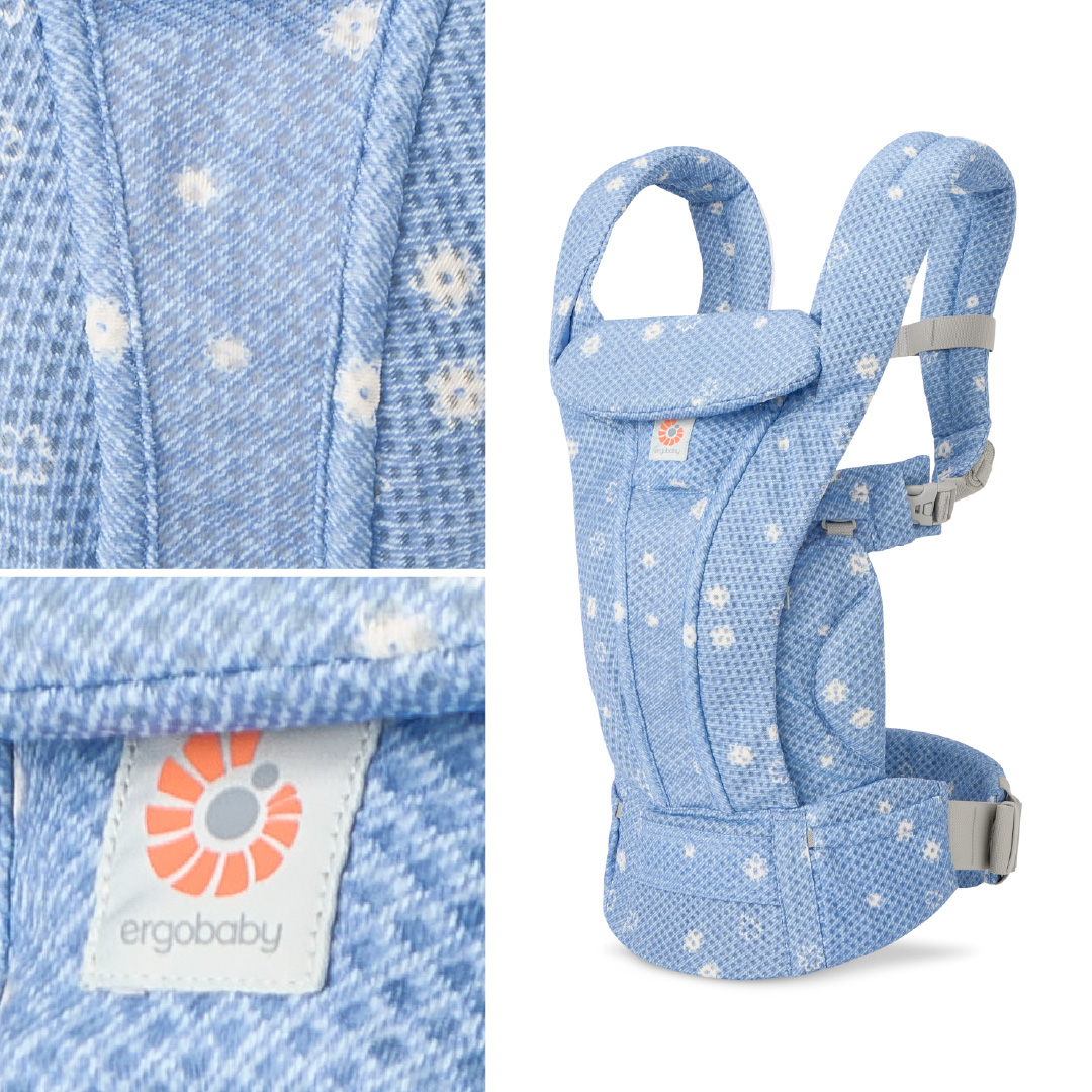 特典付！エルゴベビー オムニ デラックス ブルーデイジー｜エルゴ