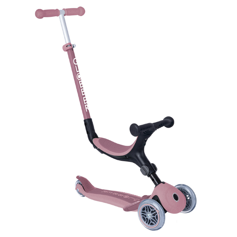 CLOBBER グロッパー ゴーアップ 3way 三輪車 アンティークピンク GLOBBER（グロッバー） ゴーアップECO ベリー｜ゴーアップ ECO キック
