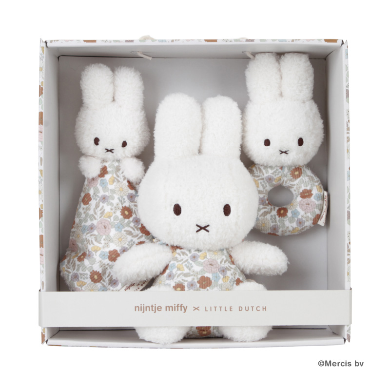 Miffy（ミッフィー） × リトルダッチ ギフトボックス3点セット 
