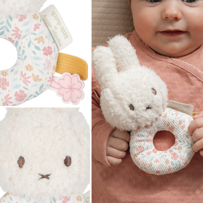 Miffy（ミッフィー） リトルダッチ × Little Dutch ベビーラトル