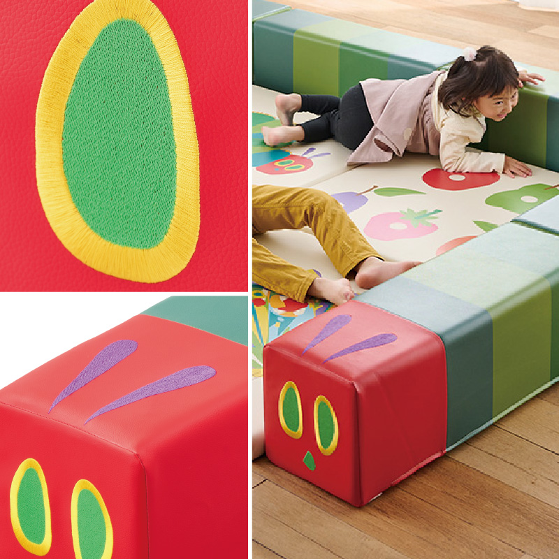 Hagu（ハグ） サークルベンチあおむしフェイス 【メーカー直送】 |  | 03