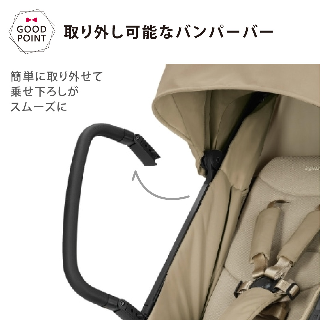 レビュー特典付！ Inglesina（イングリッシーナ） クイッド3｜イングリッシーナ クイッド3 ベビーカー コンパクト 走行性 タイヤ |  | 19
