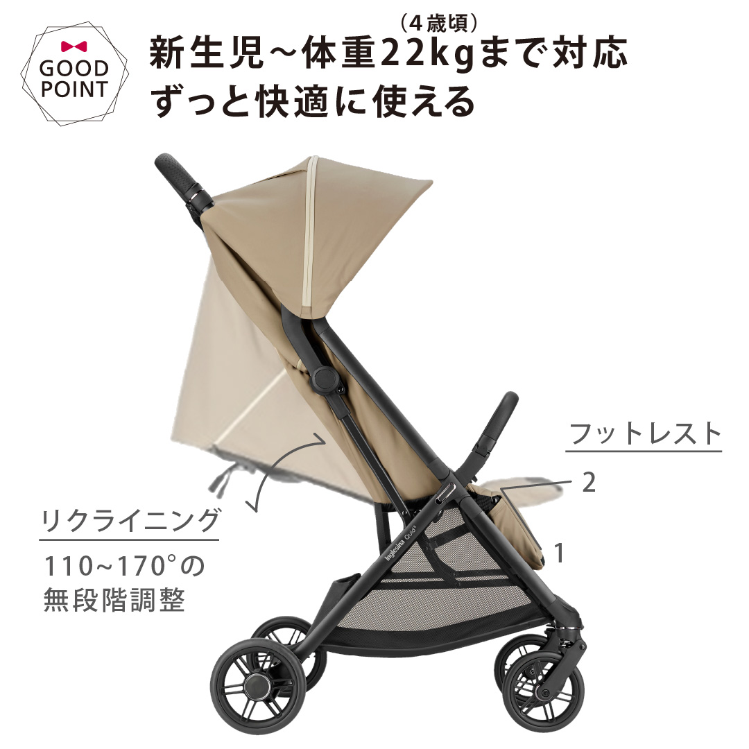レビュー特典付！ Inglesina（イングリッシーナ） クイッド3