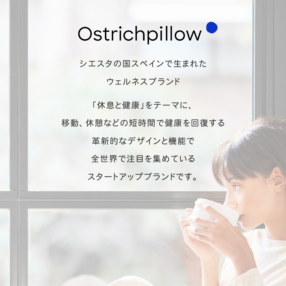 オーストリッチピロー Original Napping Pillow Sleepy Blue｜リラックス お昼寝 安眠 休憩 |  | 12