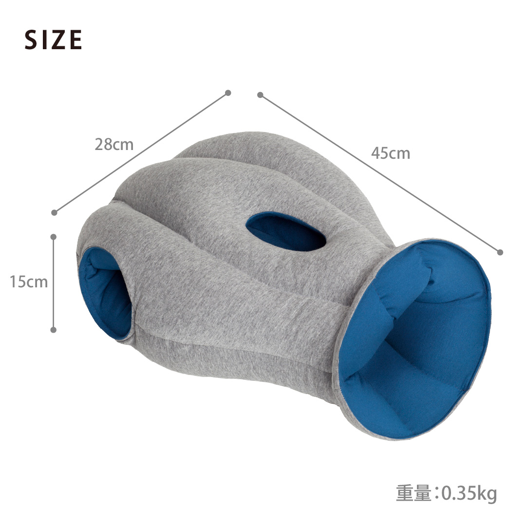 オーストリッチピロー Original Napping Pillow Sleepy Blue｜リラックス お昼寝 安眠 休憩 |  | 13