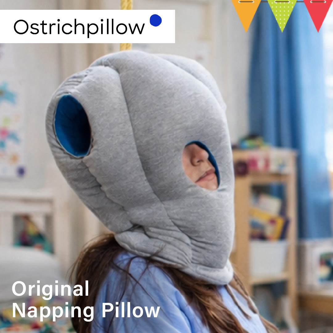 オーストリッチピロー Original Napping Pillow Sleepy Blue