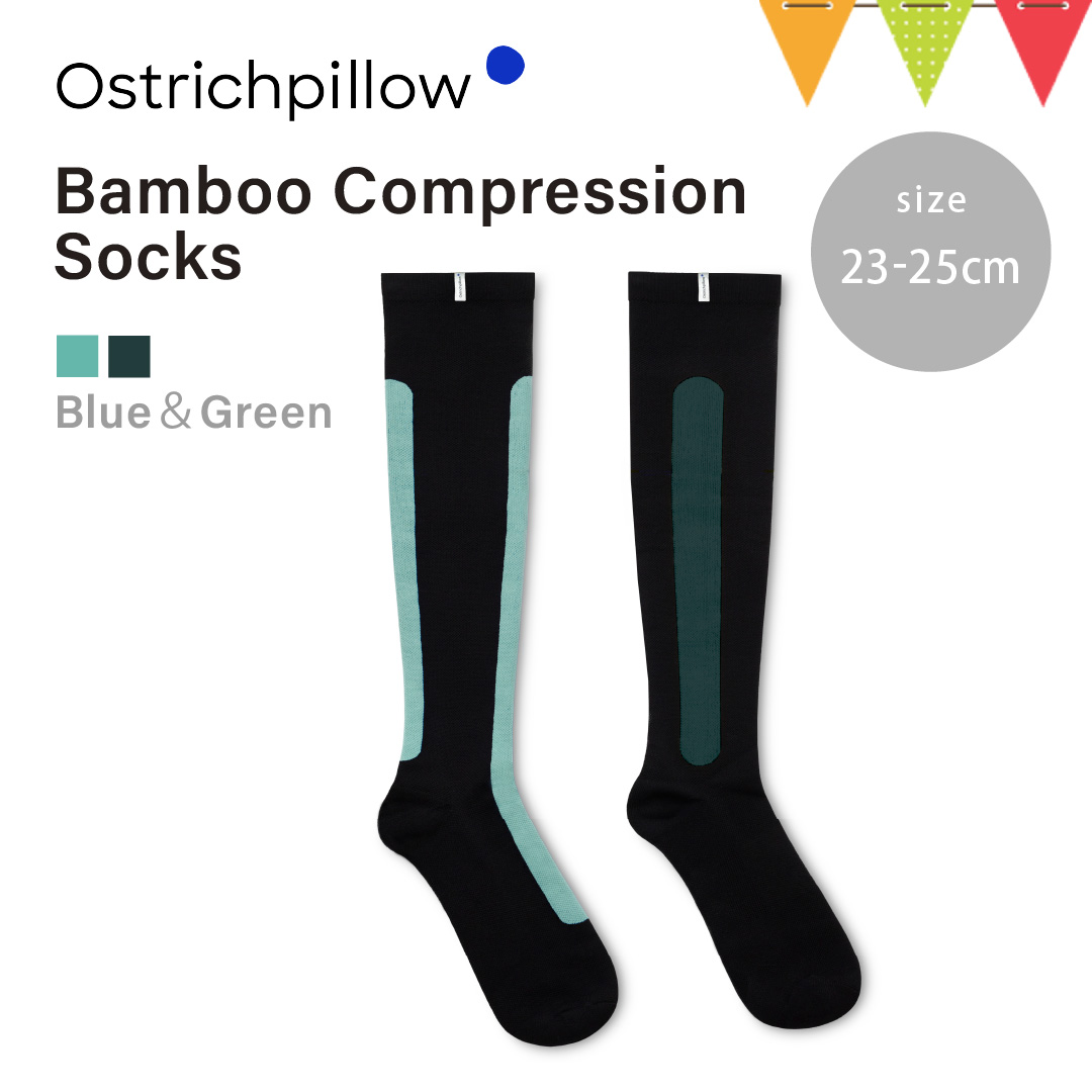 Ostrichpillow�i�I�[�X�g���b�`�s���[�j �o���u�[�����\�b�N�X Blue&amp;Green(23-25cm)�b�ނ��݉��� �������� �}�^�j�e�B