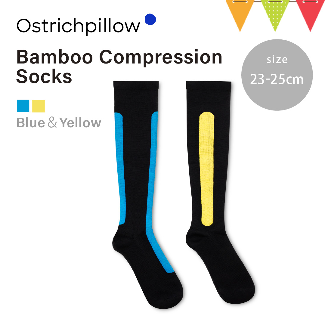 Ostrichpillow�i�I�[�X�g���b�`�s���[�j �o���u�[�����\�b�N�X Blue&amp;Yellow(23-25cm)�b�ނ��݉��� �������� �}�^�j�e�B