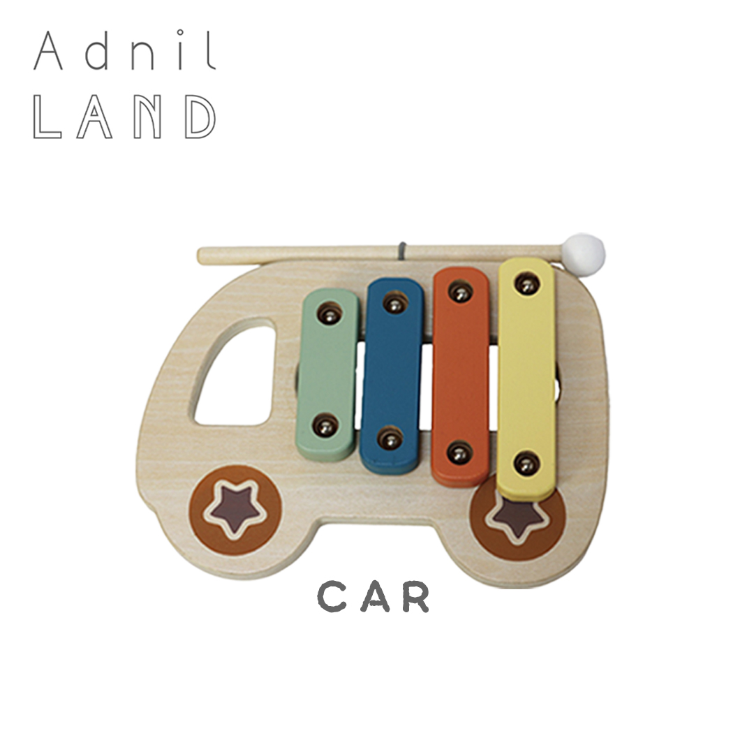 AdnilLAND（アドニルランド） リトル シロフォン LITTLE XYLOPHONE CAR|シロフォン 木琴 知育玩具 子供用木琴 楽器 サイロフォン ザイロフォン｜baby-smile｜05