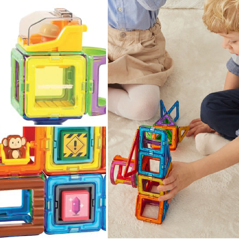 レビューで3ピースプレゼント／ボーネルンド マグフォーマー マスター