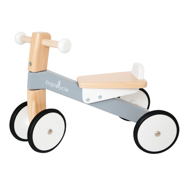ボーネルンド BAJO（バヨ） 木の四輪バイク ｜室内 乗用玩具 三輪車 