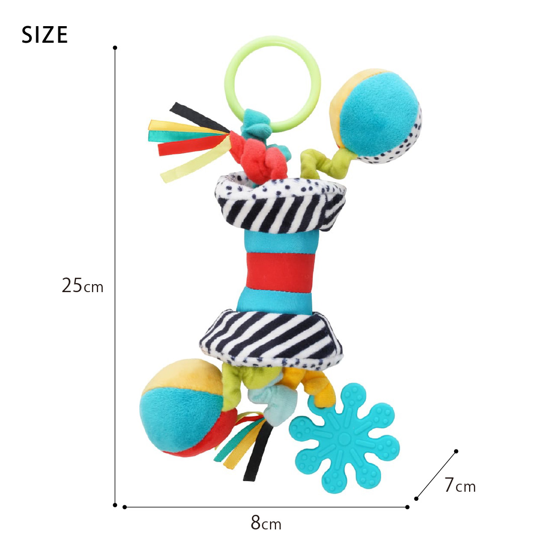 BorneLund（ボーネルンド） Wimmer センサリートイ ザグルス ｜BorneLund ウィマー 歯固め 赤ちゃん がらがら ガラガラ 仕掛けおもちゃ 出産祝い おもちゃ |  | 13