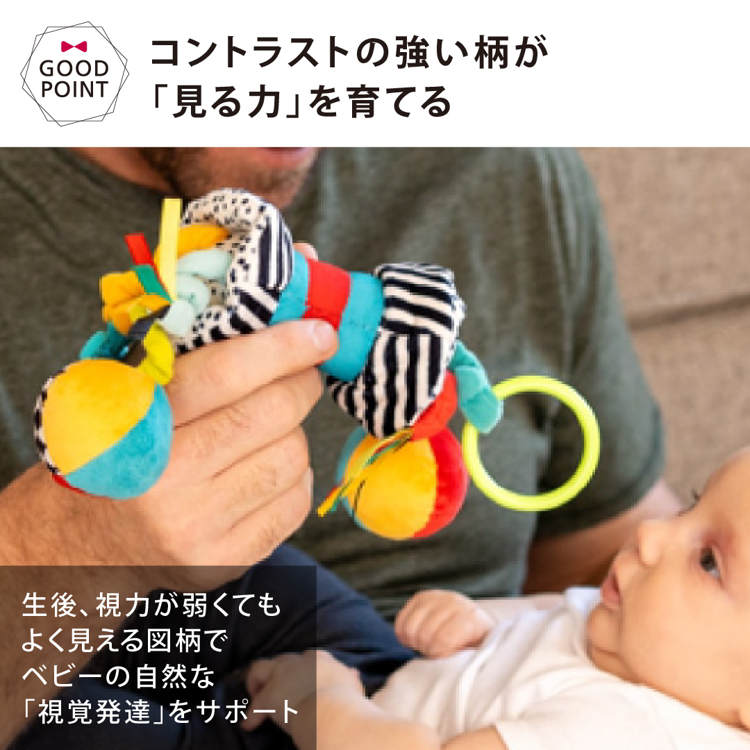 BorneLund（ボーネルンド） Wimmer センサリートイ ザグルス ｜BorneLund ウィマー 歯固め 赤ちゃん がらがら ガラガラ 仕掛けおもちゃ 出産祝い おもちゃ |  | 10