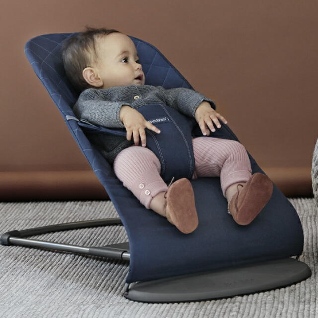 【セット商品】【日本正規品2年保証】babybjorn(ベビービョルン) バウンサー Bliss +キャリーバッグ｜ベビーシッター バウンサー 袋