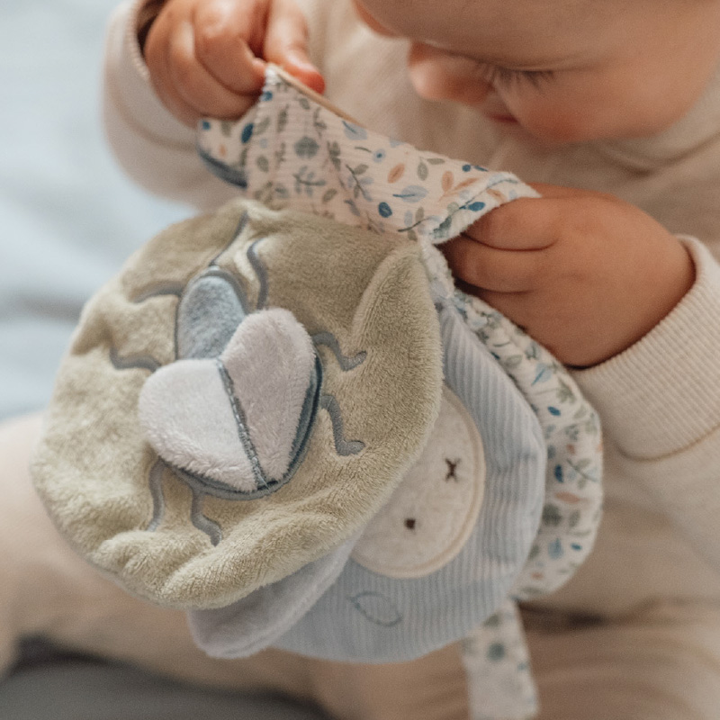 リトルダッチ miffy x Little Dutch 布えほんストラップ付き｜ファーストトイ  出産祝い ミッフィー ぬいぐるみ 布おもちゃンプル |  | 02