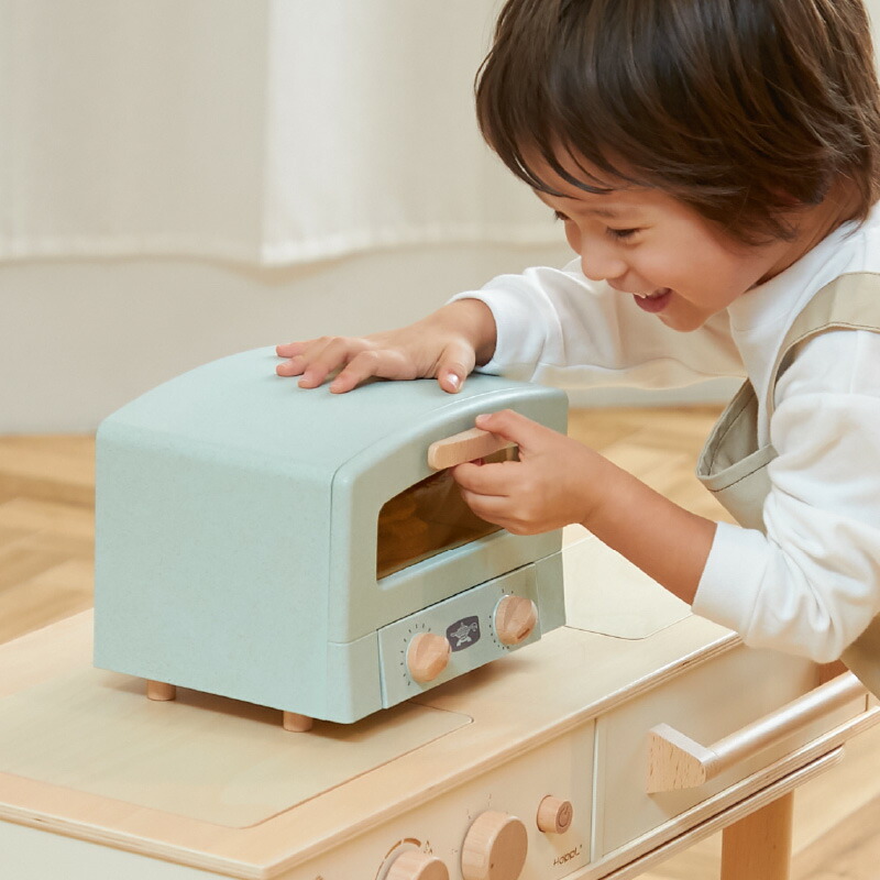 ホップル トースタートイ  トースター 子供用 誕生日  出産祝 キッチン ごっこ遊び おままごと アラジン ホップル 天然木 ままごと HOPPL | HOPPL | 02