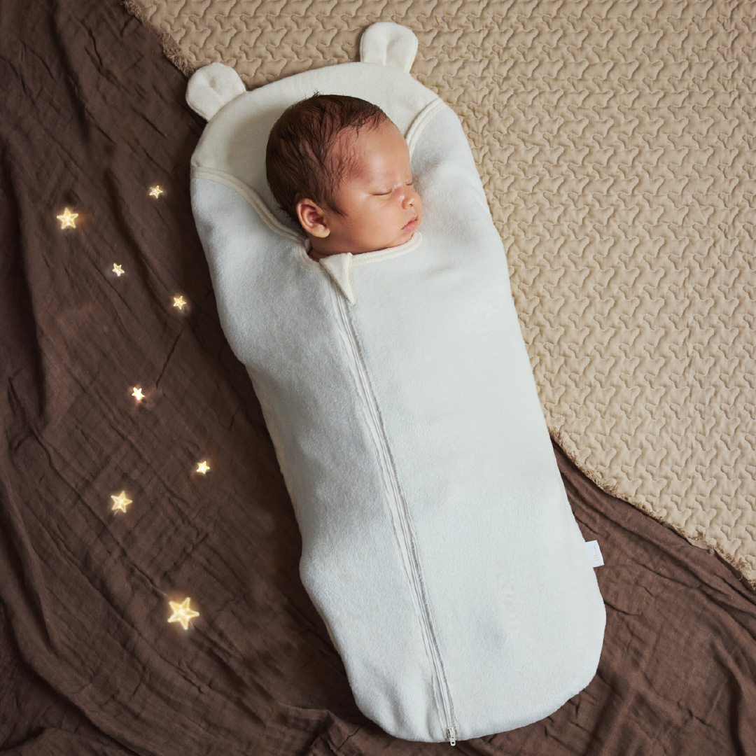 10mois（ディモワ） たまごマットおくるみsleep起毛ベロア