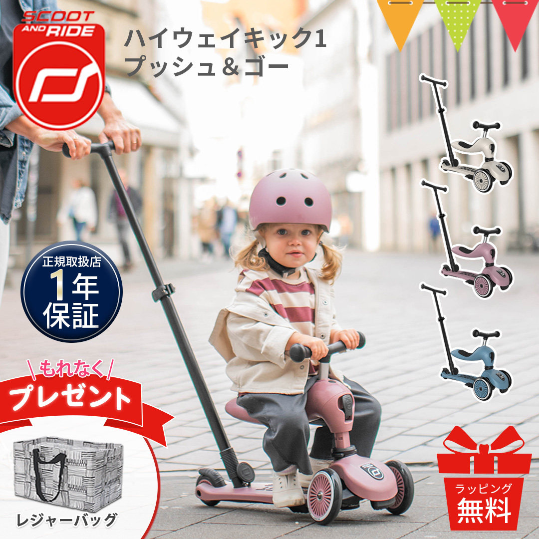 収納バッグ付！ スクートアンドライド ハイウェイキック1