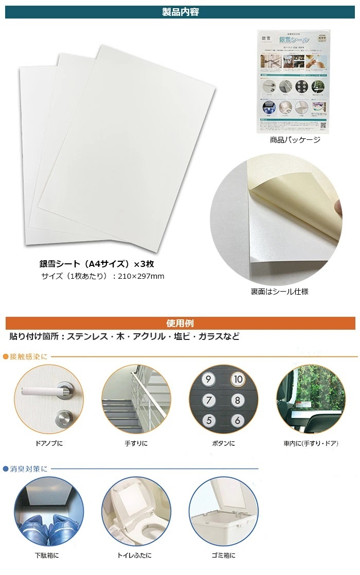 製品内容＆使用イメージ