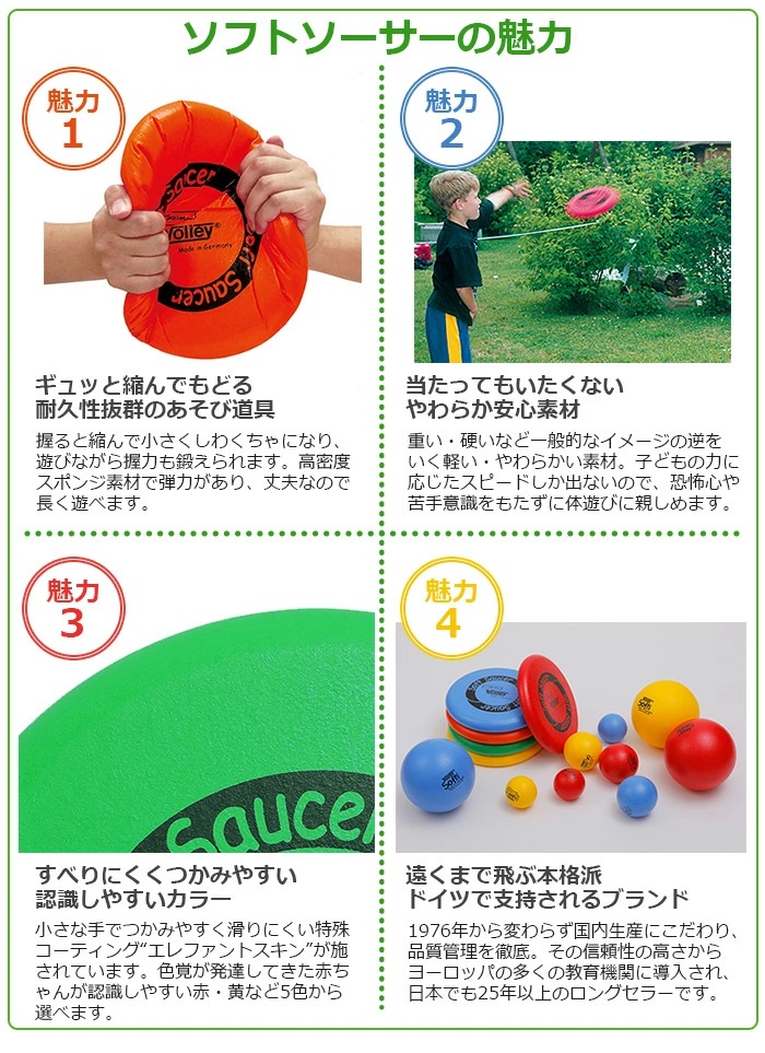 ソフトソーサの魅力