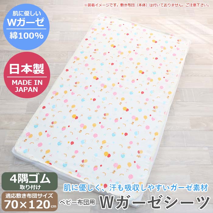 Ｗガーゼシーツ（タイトル）