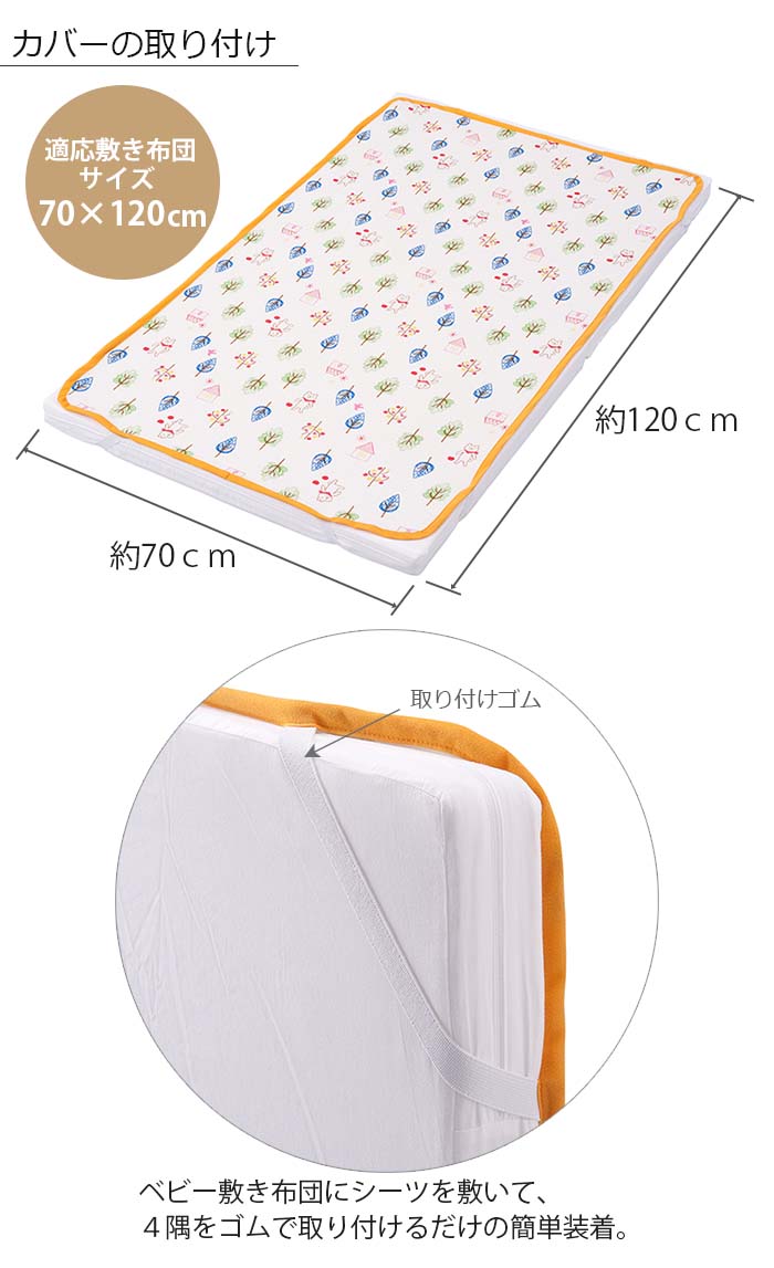 カバーの取り付け方法