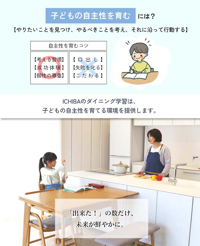 子どもの自主性を育む