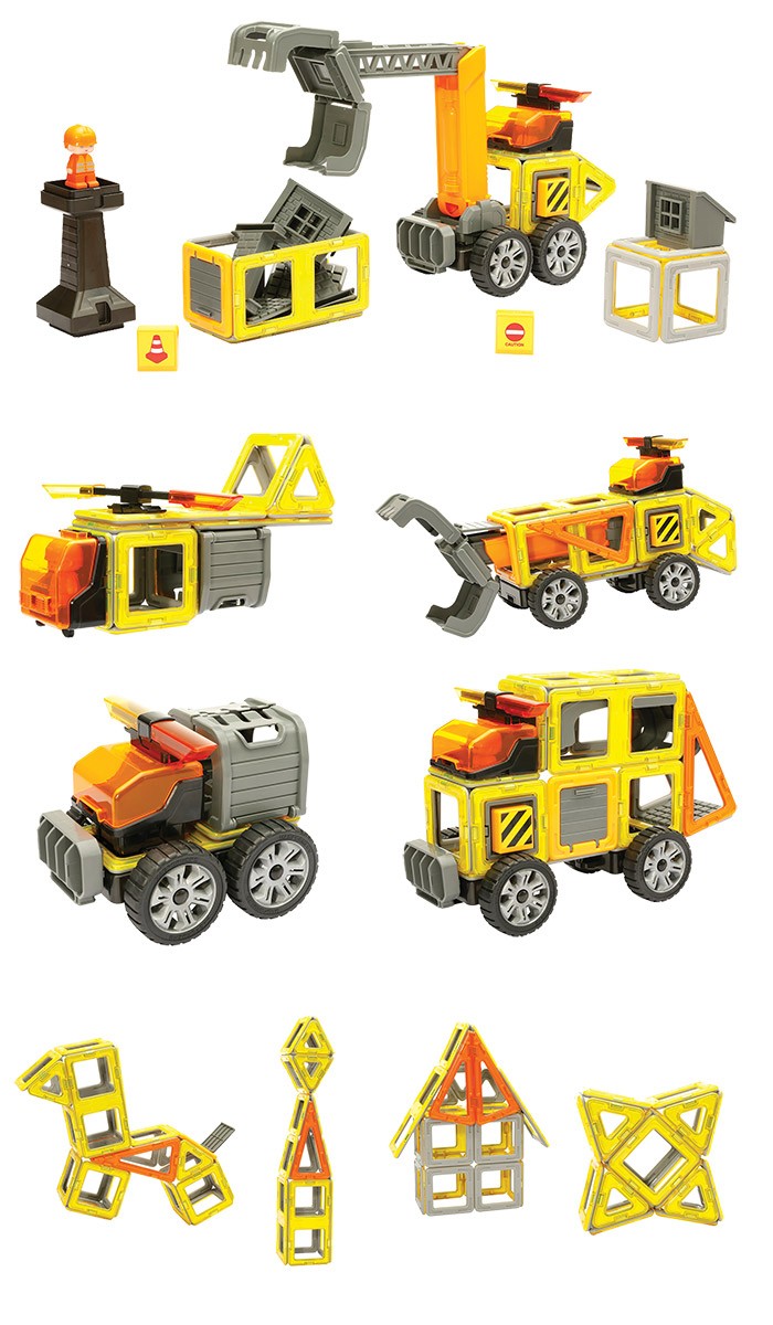 MAGFORMERS ボーネルンド マグ・フォーマー シティ・ビルダーセット50