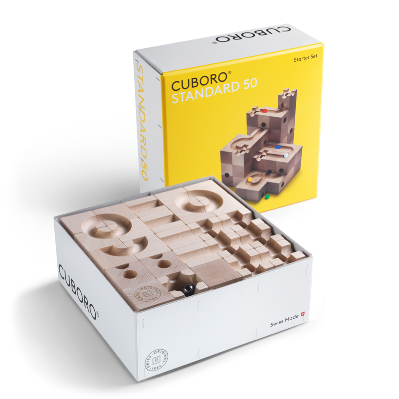 正規輸入品 cuboro スタンダード50 キュボロ 知育玩具 積み木 木製玩具