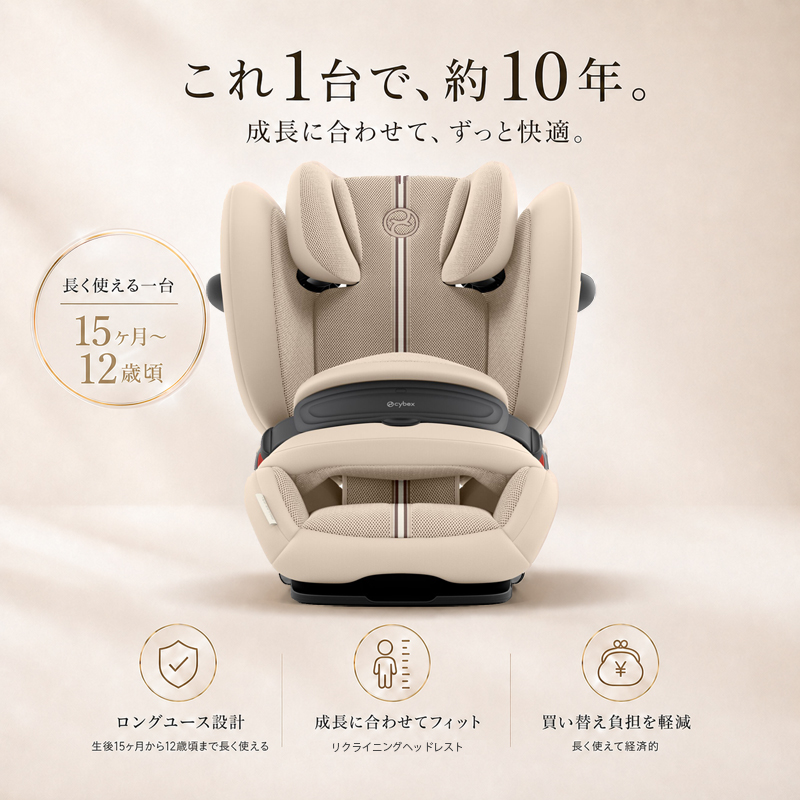 サイベックス 正規品 3年保証 チャイルドシート ISOFIX 対応 パラス G3 サイベックス cybex パラス G アイサイズ PALLAS G i-size ジュニアシート 1歳頃から12歳まで vivi