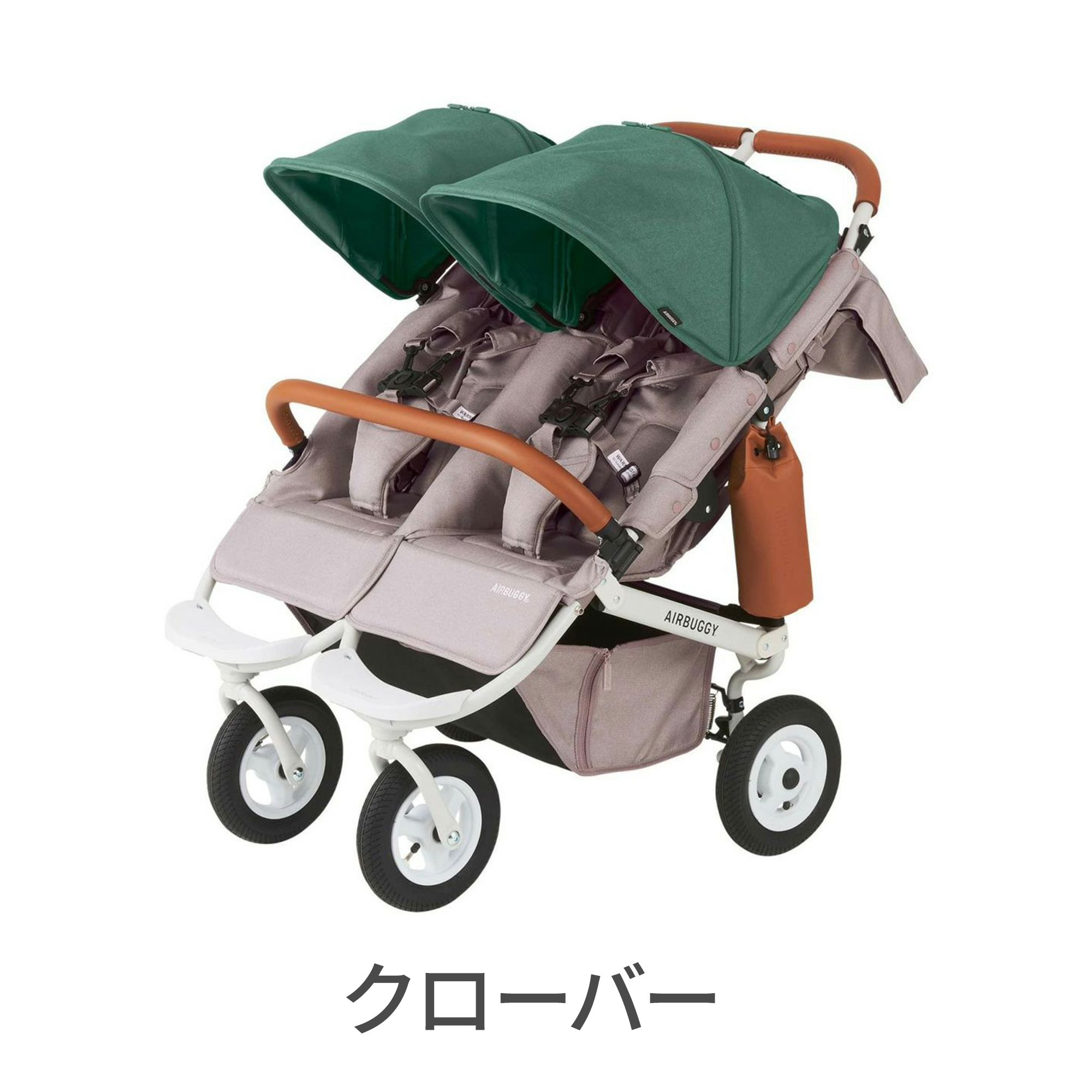【mk】AIRBUGGY グレー ダブルベビーカー COCO DOUBLE EX FROM BIRTH DIM GREY - AIRBUGGY | ベビーカーの