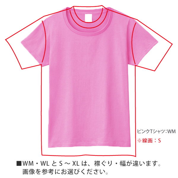 womanサイズ比較
