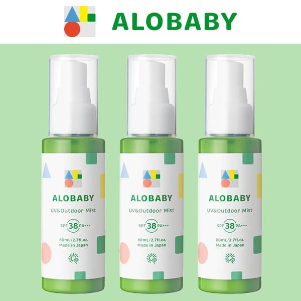 ALOBABY（アロベビー） 日焼け止め UV アウトドアミスト（SPF38・PA+++