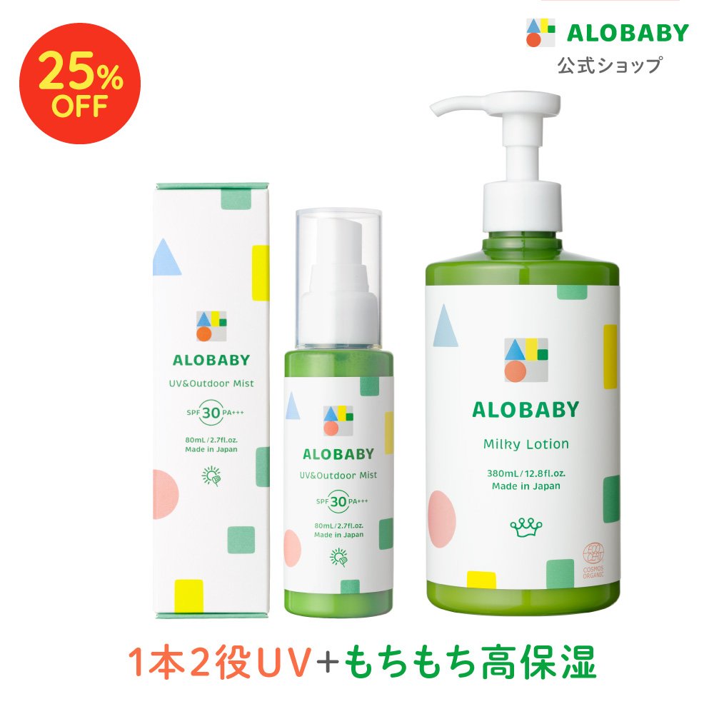 ALOBABY アロベビー ミルクローション ビッグボトル UV