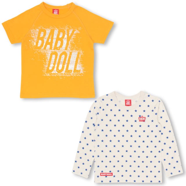 子供服 トレーナー ロンT付き 2点セット 0941K 50%OFF SALE ベビードール BAB...