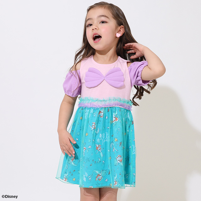 Disney ディズニー 子供服 ワンピース 女の子 キッズプリンセス Disney ディズニー 子供服 ワンピース 女の子 キッズプリンセス