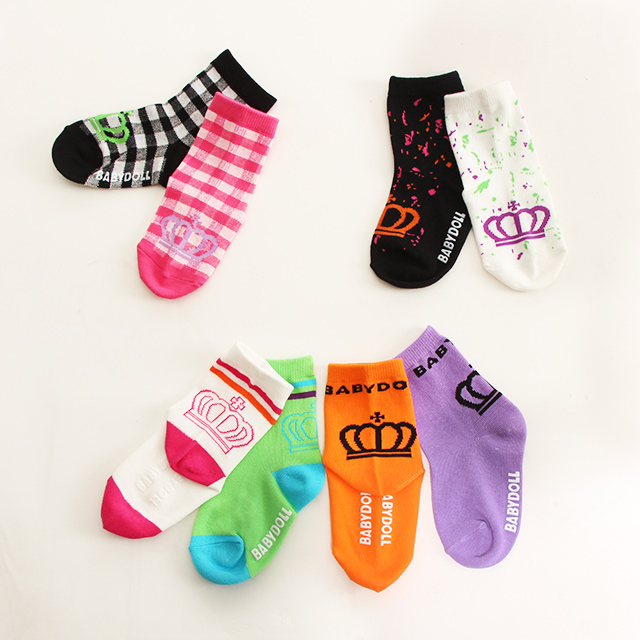 BABYDOLL（ベビードール） 子供服 靴下 クルーソックスセット BD 雑貨