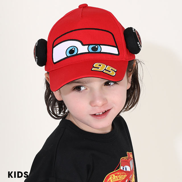 Disney（ディズニー） 【9/25再入荷】 カーズ キッズ キャップ 帽子