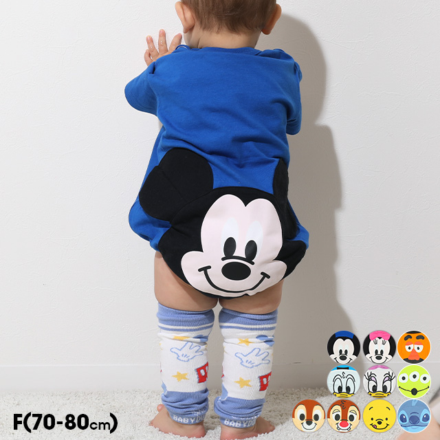 Disney（ディズニー） ベビー ロンパース 綿100% 赤ちゃん ミッキー