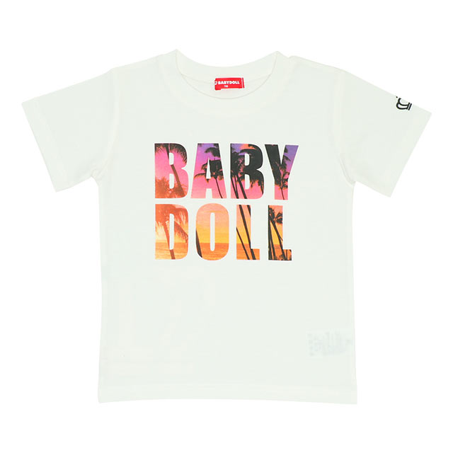 子供服 Tシャツ サンセット 親子お揃い 8250K 30％OFF SALE ベビードール BABYDOLL 親子ペア キッズ 男の子 女の子｜babydoll-y｜02