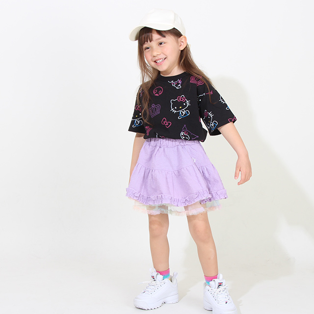 限定セール -SALE sanrio 綿100% キャラクター総 Tシャツ 子供服 服 クロミちゃん その他