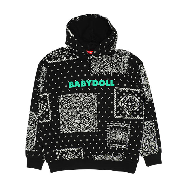 子供服 パーカー バンダナ柄 親子お揃い 8853A 50%OFF SALE ベビードール BABY...