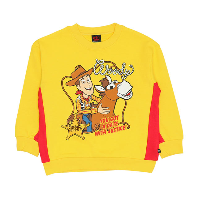 子供服 トレーナー 切替 トイストーリー ディズニー 8920K 50％OFF  