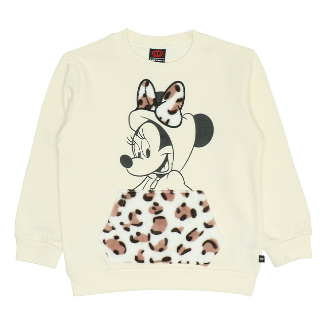 H＆M 可愛い Disney ミニー ヒョウ柄 ニット調 靴 - スニーカー