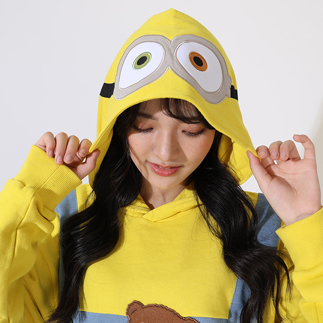 綿100% 親子ペア 子供服 サイズ追加 パーカー ミニオン なりきる 親子お揃い 9076A ベビードール BABYDOLL 大人 レディース メンズ BABYDOLL 綿100% 親子ペア 子供服 サイズ追加 パーカー ミニオン