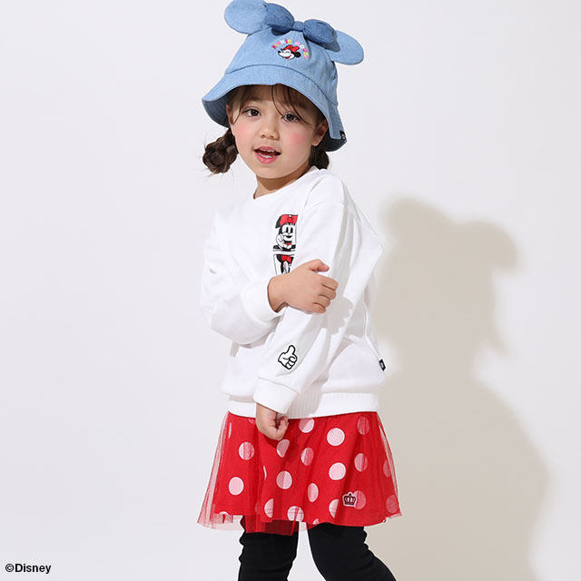 Disney（ディズニー） 親子ペア トレーナー 子供服 ペア バック