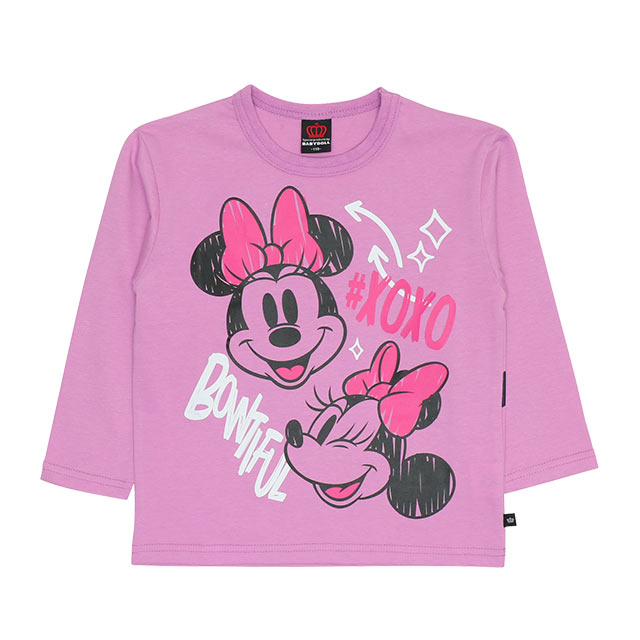 子供服 ロングTシャツ ラクガキ BIGフェイス ディズニー 9208K 20％OFF SALE ベビードール BABYDOLL キッズ 男の子 女の子 DISNEY｜babydoll-y｜03